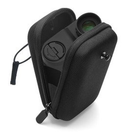 Windspeed Golf Rangefinder Hard Shell Case, Solid Golf Rangefinder Case with Buckle, Universal Range Finder Pouch (Black)