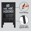 TEAKMAMA A Frame Chalkboard 40x20 Standing Chalkboard Sign Chalk Board
