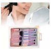 Set De Mini Brochas De Maquillaje Para Cosméticos De Viaje