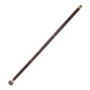 Elderly Wenge Walking Stick Elegant Ergonomic Detachable Round Grip Walking