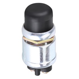 Alikali Engine Starter Switch Push Button Horn Waterproof Heavy Duty Engine Start for Car Boat Track 12V