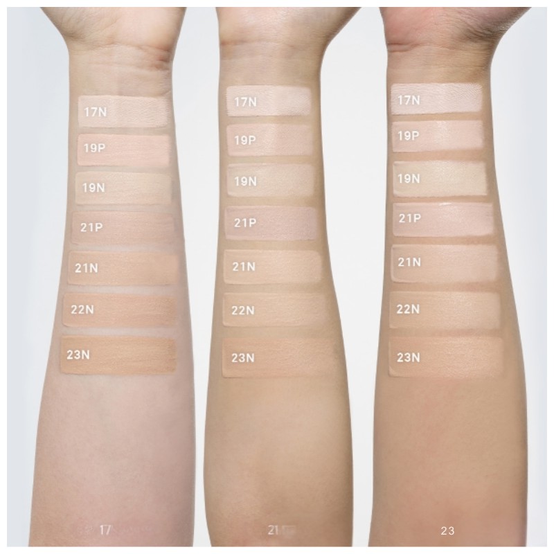 NAMING Zero Gravity Cover Fit Cushion 12g*2ea, Shade:#22N Natural Beige