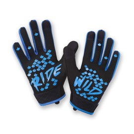 RocRide Animalz Full Finger Cycling Gloves with Screen Compatible Tips. Mountain Biking, Road and BMX. Expressive Animal Print Designs.