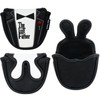 Golf Mallet Putter Head Cover Magnetic Closure Centre-shaft Club Protector