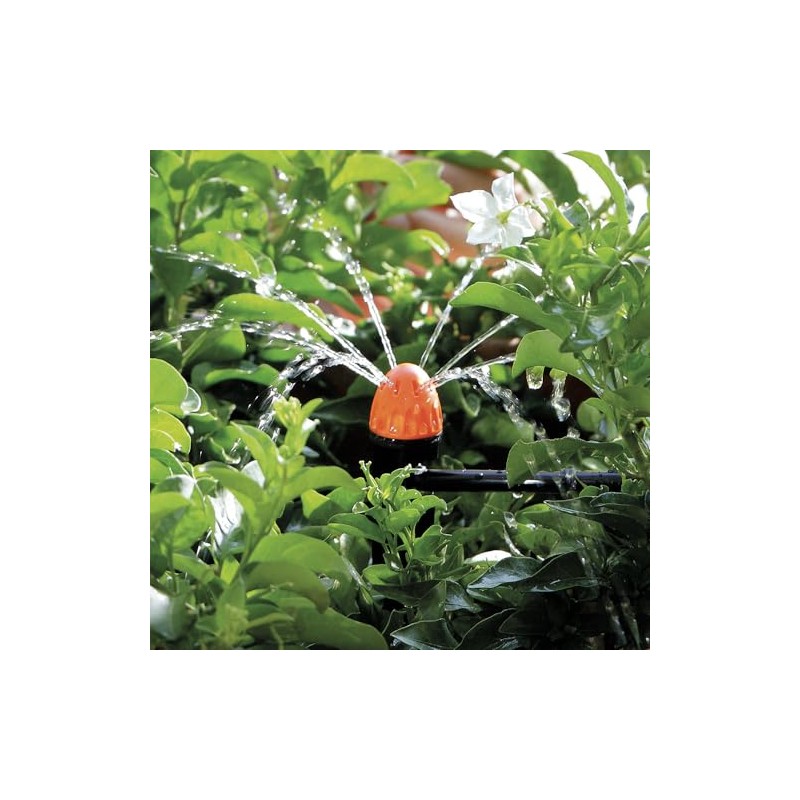 Claber Adjustable Sprinkler/Shrubbler Pack of 25, Orange and Black, 33