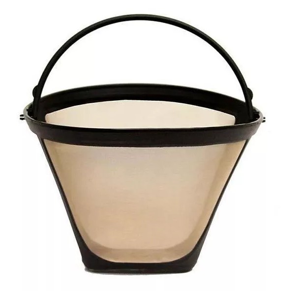 Medelco #4 (10-12 cup) Cone Shape Permanent Coffee Filter