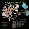 Beach Theme Hemp Conch String Lights | 7.2FT & 39LEDs