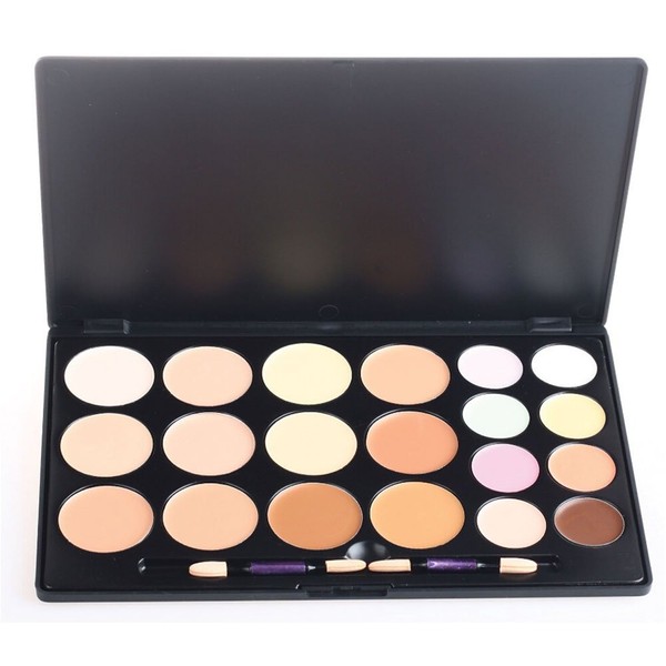 Pure Vie® Professional 20 Colors Cream Concealer Camouflage Makeup Palette Contouring Kit - Ideal for Pro and Daily Use