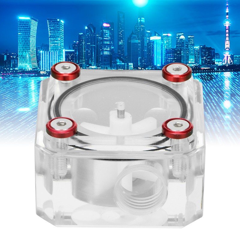 Water Flow Meter LeakingProof Transparent Acrylic Computer WaterCooled Rheometer