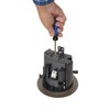 Arlington FLBR5420 Recessed Power and Data Round Floor Box (Brown)
