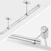 LEPEVNEY Ceiling-Mount Bracket for 25mm Dia Rods - Wardrobe Pipe