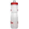 CamelBak Podium Chill Bike Insulated Squeeze Water Bottle Fiery Red/White,