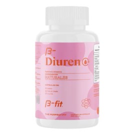 B-FIT | Diurético 100% Natural - 60 Cápsulas | Extractos 100% Naturales - Café Verde - Cola de Caballo y Uva Ursi | Sin Gluten