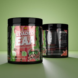 CNP Professional Loaded EAAs, Essential Amino Acids, BCAAs, Muscle Repair & Recovery Powder, 300g / 100g and 30/10 Servings, 9 Delicious Flavours (Big Juicy Melons, 300g)