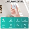 Jadeshay Smart Light Switch WiFi Smart Relay Switch Module Controlled