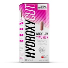 Hydroxycut +Women - Thermogenic Support Formula - Energy & Metabolism Support - C. Canephora Robusta, Collagen, Biotin, Iron & Folate - Rapid Release 
