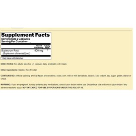 Bupleurum Root 900mg 5X180 Caps
