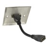 HDMI 2.0 4K Single Wall Plate Faceplate Socket with Pigtail
