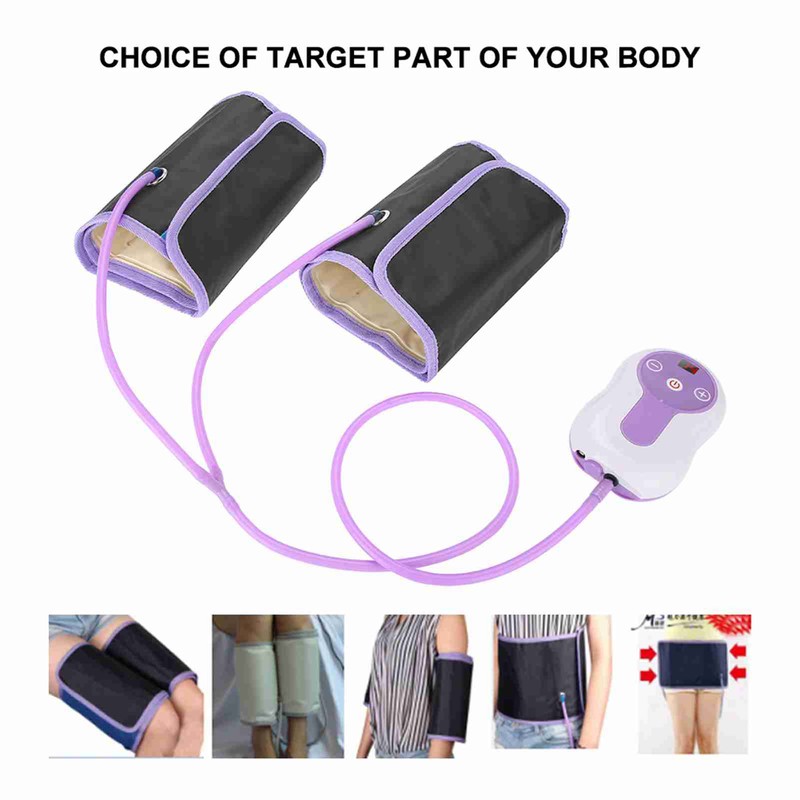 Air Compression Body Massager Electric Circulation Leg Wraps For Foot