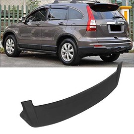 cciyu Black ABS Rear Spoiler Wing Accessories for 2007 2008 2009 2010 2011 for Honda CR-V Stylish Trunk Spoiler Wing