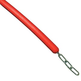 Intrepid International Rubber Covered Stall Chain, Red
