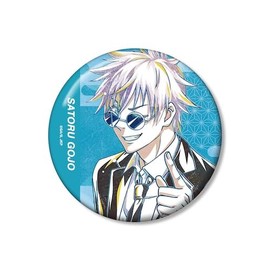 TV Anime "Magical Warfare" Gojo Satoru Suit, Ani-Art Vol. 2, Kaidama, Gyokori, 3.9 inches (100 mm) Can Badge