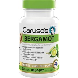 Caruso's Natural Health Bergamot 50 Tablets