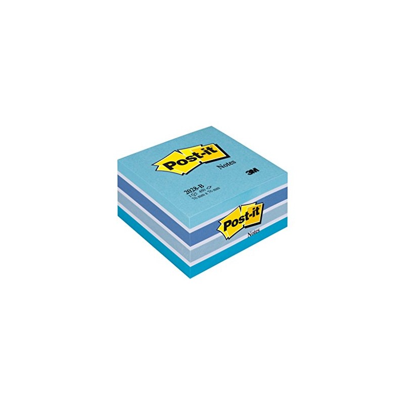 Notas Post-it, Azul pastel, 450 Sheets