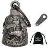 Dream Apparel Motorcycle ride bell for bikers,heavy spirit bells accessory