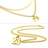 KLIFOWDY Number Necklace, Layered Necklace for Men, Number Necklace for