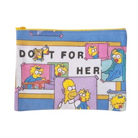 Small Planet Simpsons Flat Pouch - Do it for her