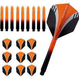 ABC Darts 990032 Unisex Adult Darts Orange Short