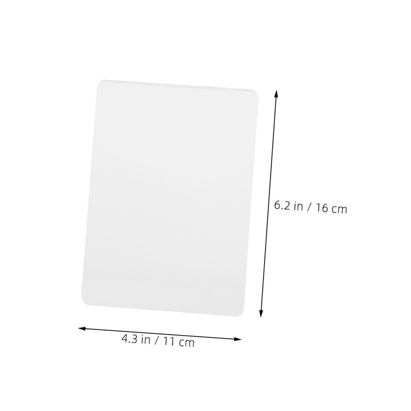 TEHAUX 100sheets PVC Photo Laminating Pouches Thermal Laminating Film for
