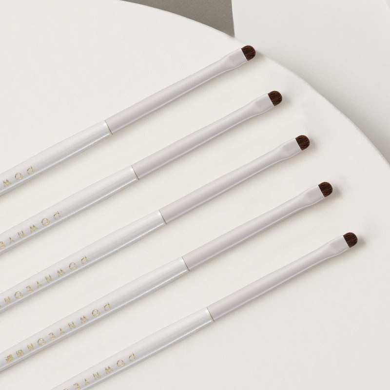 ROWNYEON Y39 Eyeliner Brush, Makeup Brush, Cosmetic Brush, Natural Bristle,