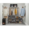 HOMIDEC Shoe Rack Organizer, 6 Tier Storage Cabinet 24 Pair