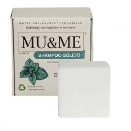Shampoo Solido Mu&me Menta & Eucalipto Control Caspa 60gr