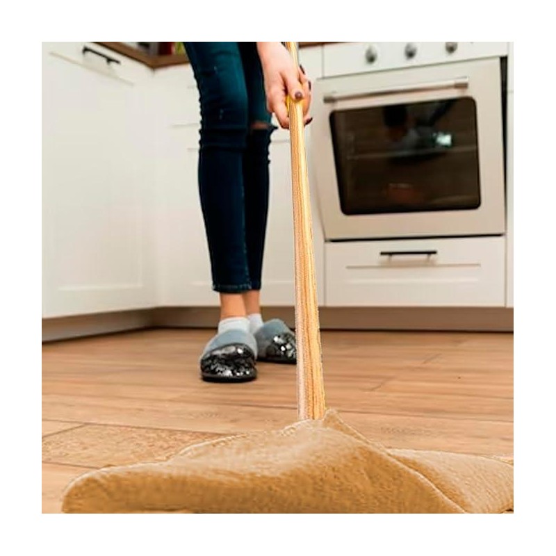 Cuban Mop Stick with Cloth Reusable, Cuban Style Mop