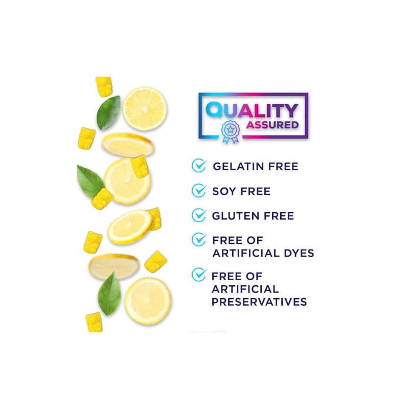 Hydration Electrolyte Gummies - Daily Liquid Replenisher Gummy - Electrolyte