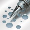 IVY Classic 09002 6-Hole Step Drill Bit, 3/16" - 1/2",