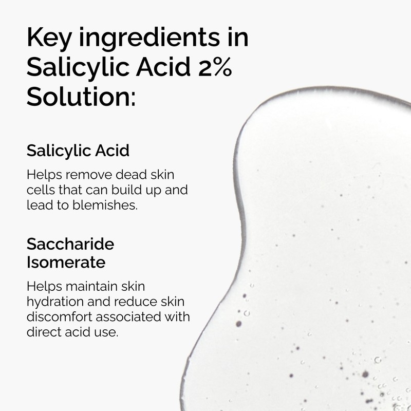 The Ordinary Salicylic Acid 2% Solution, Acne-Fighting Serum for Blemish-Prone