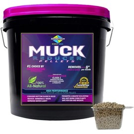 Shore-Tech Industries Black Label Muck Pellets – 10 lb – Commercial Grade Beneficial Bacteria & Enzymes for Lake & Pond Sludge Removal – Eco-Friendly & Safe for Fish