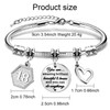 ZSYTZL Birthday Gifts for Women Girls Bracelet Charm, 13th 18th