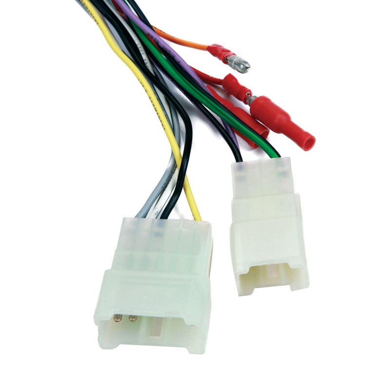 Scosche LS02B Car Radio Amplifier Bypass Wire Harness Compatible with