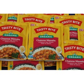 TASTY BITE 16X Tasty Bite Channa, Vegetable Tikka Masala , Bombay Potatoes , Madras Lentils - Channa Masala