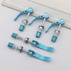 Unxuey Blue 10pcs Set M6 × 65mm Bike Quick Release