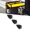 3Pcs American 3 Pole Plugs Compact Plastic Anti Loose Portable