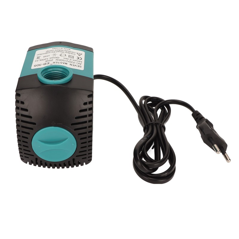 Submersible Water Pump 25W Durable Outdoor Fountain Water Pump for