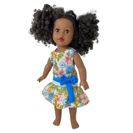 Doll Clothes Superstore Handmade Flower Dress with Pants Fits Our Generation American Girl My Life Dolls