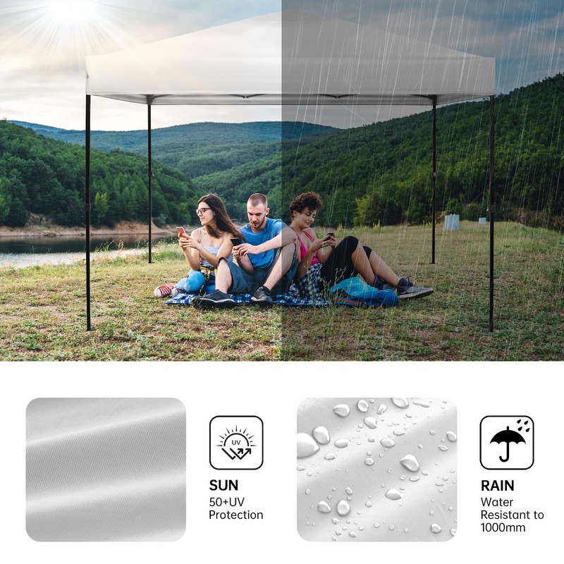 10×10 Canopy Replacement Top, Pop Up Canopy Replacement Tent Cover