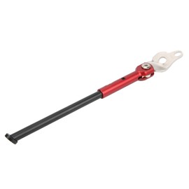 Bike Kickstand Light Weight Practical Aluminum Alloy Bicycle Replacement AccessoryLong Red